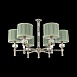 Люстра подвесная ST-Luce Никель/Оливковый E14 6*40W SL1121.103.06 - фото
