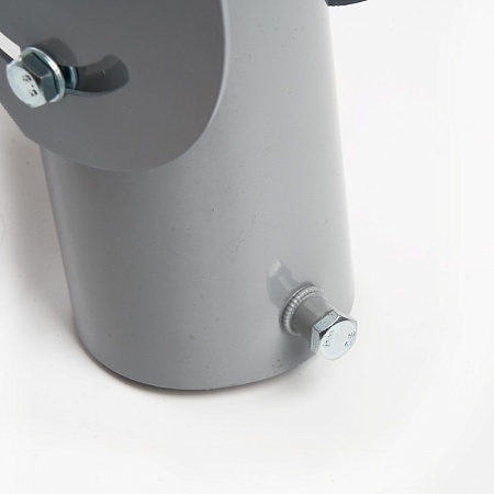 Кронштейн для уличных (консольных) светильников, посадочный диаметр 48мм, серый, ДС-06-48 - фото