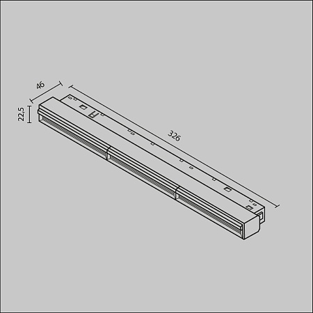 Трековый светильник Technical TR106-4-18W-DS-W - фото