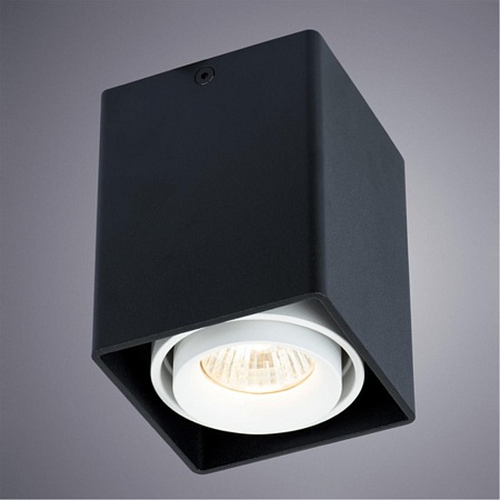 Точечный накладной светильник Arte Lamp PICTOR A5655PL-1BK - фото