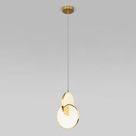 Подвесной светильник Eurosvet 50225/1 LED золото - фото