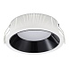 Св-к встр. Черный LED 1*18W 3000K 1 620Lm Ra80 120° IP20 D160xH60 100-240V ST755.438.18 - фото