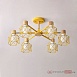 Потолочная Люстра Corf B3 Green 8 Lamps Imperiumloft 189485-26 - фото