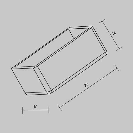 Комплектующие для уличной трековой системы Outdoor O-TR001-SEC - фото