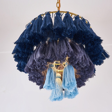 Подвесной Светильник Tassel Синий Imperiumloft 181895-26 - фото