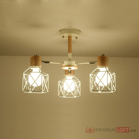 Потолочная Люстра Corf B3 Yellow 8 Lamps Imperiumloft 189497-26 - фото