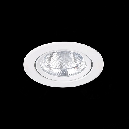 Св-к встр. Белый LED 1*10W 4000K 750Lm Ra80 36° IP20 D109xH65 220-240V ST211.548.10.36 - фото