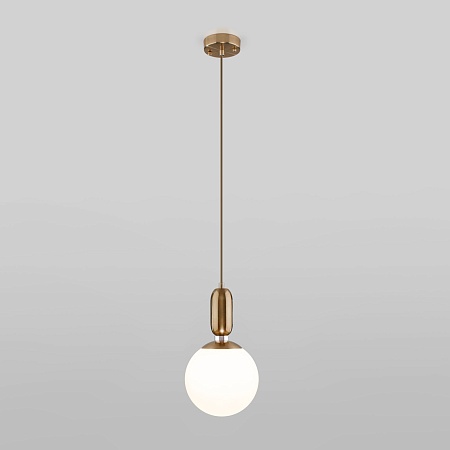 Подвесной акцентный светильник Eurosvet 50197/1 латунь - фото