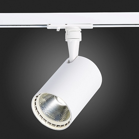 Св-к трек. Белый LED 1*20W 3000K 1 800Lm Ra≥90 36° IP20 L118xW78xH174 100-240V ST351.536.20.36 - фото