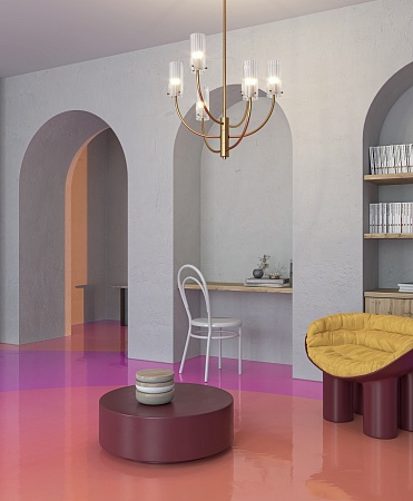 Подвесной светильник Maytoni Arco MOD223PL-03BS - фото