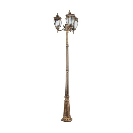 Садово-парковый светильник Outdoor Fleur O414FL-03GB - фото