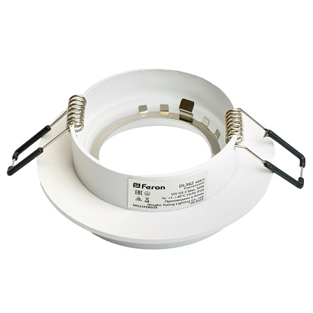 Светильник встраиваемый Feron DL362 LUNA  потолочный MR16 G5.3 белый - фото