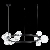 Светильник подвесной ST-Luce Черный/Прозрачный G4 15*5W SL1165.402.15