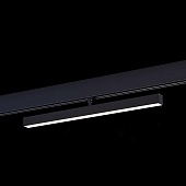Магнитный трековый светильник Черный LED 1*12W 4000K 750Lm Ra&gt;90 120° IP20 L405xW22,5xH ST802.446.12