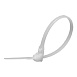 Хомут нейлоновый многоразовый STEKKER NYCT40-150 4x150 мм, белый, упаковка 100 шт - фото