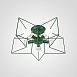 Потолочная Люстра Asteri Green Imperiumloft 178357-26 - фото