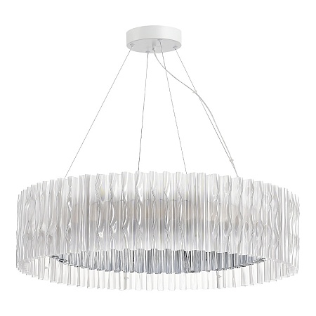 Светильник подвесной ST-Luce Хром/Прозрачный LED 1*87W 3000K SL6012.113.01 - фото