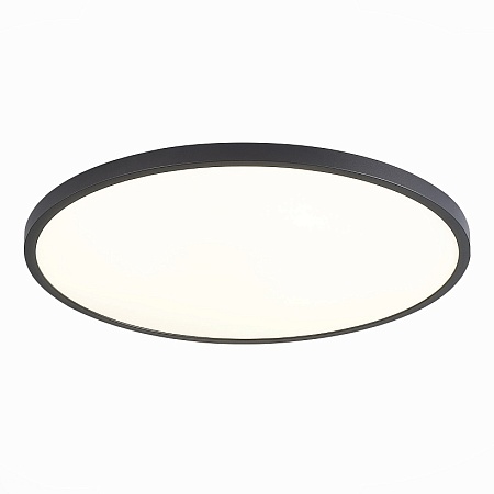 Светильник потолочный Черный LED 1*48W 4000K 4 320Lm Ra>90 120° IP20 D600xH27 185-265V ST601.442.48 - фото