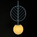 Подвесной Светильник Leaf B Голубой Imperiumloft 178146-26 - фото