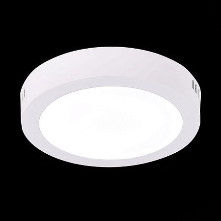 Светильник настенно-потолочный Белый LED 1*12W 3000K 715Lm Ra80 120° IP20 D160xH28 90-2 ST112.532.12 - фото