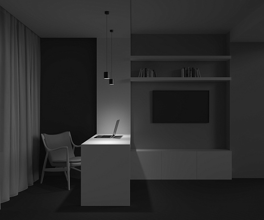 Подвесной светильник Technical Polar P088PL-GX53-B - фото