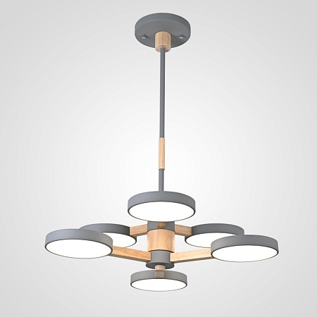 Подвесная Люстра Turna Dbl L6 Gray Imperiumloft 229087-26 - фото