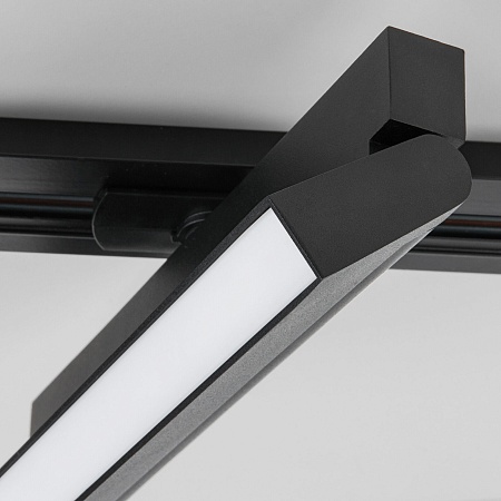 Трековый светильник для однофазного шинопровода Arda черный 20 Вт 4200 K 85016/01 Elektrostandard - фото