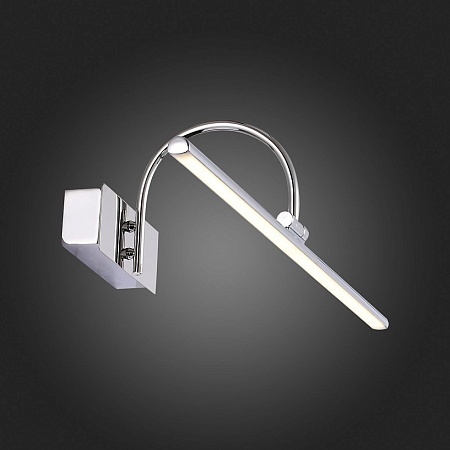 Подсветка для картин ST-Luce Хром/Хром LED 1*12W 4000K SL444.101.01 - фото