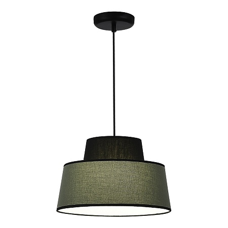 Светильник подвесной ST-Luce Черный/Хаки E27 1*40W SL1354.433.01 - фото