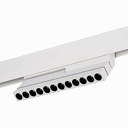 Магнитный трековый светильник Белый LED 1*12W 4000K 500Lm Ra>90 36° IP20 L220xW22xH117 ST805.546.12 - фото