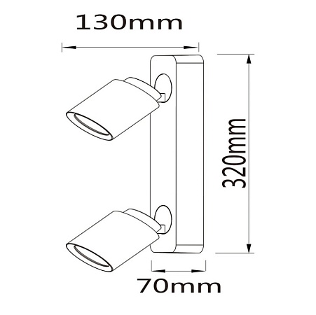 Спот de markt DeMarkt Астор 545020502 - фото
