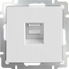 Розетка Ethernet RJ-45 белая WL01-RJ-45 - фото