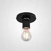 Потолочный Светильник Rh Utilitaire Socket Flushmount Black Imperiumloft 123676-22