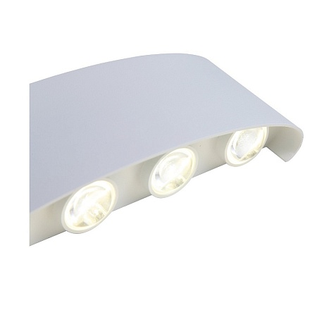 Светильник уличный настенный ST-Luce Белый кварцевый LED 8*1W 4000K SL089.501.08 - фото