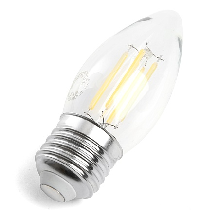 Лампа светодиодная Feron LB-66 Свеча E27 7W 230V 4000K - фото