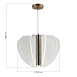 Светильник подвесной ST-Luce Золотистый/Прозрачный LED 1*45W 4000K SL6509.203.01 - фото