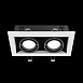 Встраиваемый светильник Technical Metal Modern DL008-2-02-W - фото