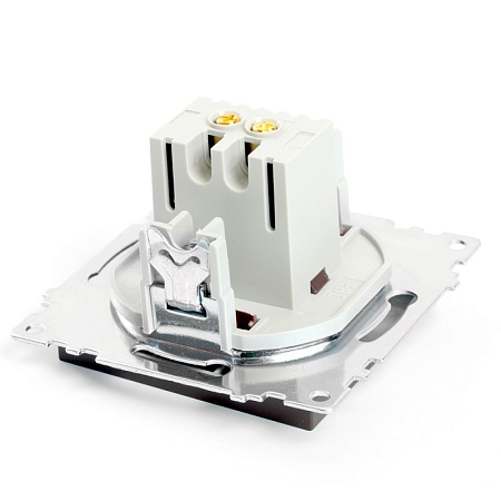 Розетка USB 2-местная (механизм), STEKKER GLS10-7115-04, 250B, 2,1А, серия Катрин, шоколад - фото