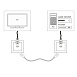 Розетка HDMI слоновая кость WL03-60-11 - фото