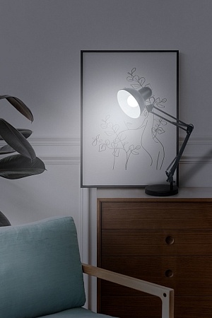 LH82 Патрон Е27 с кольцом, 250V, карболит, латунь, черный, размер 55*58 мм - фото