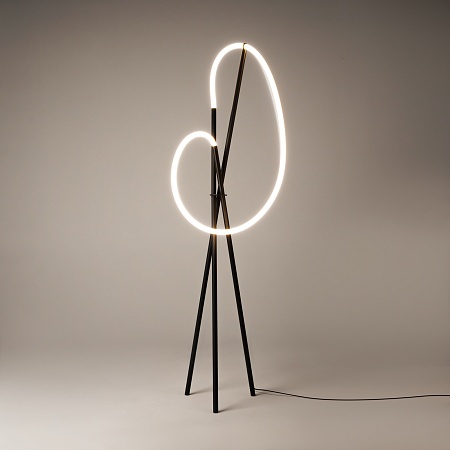 Напольный светильник (торшер) Maytoni Crochet MOD369FL-L36B3K - фото