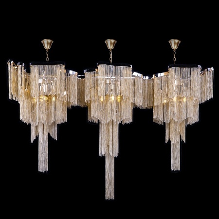 10208/1400R Gold Подвесной светильник LOFT IT Stream - фото