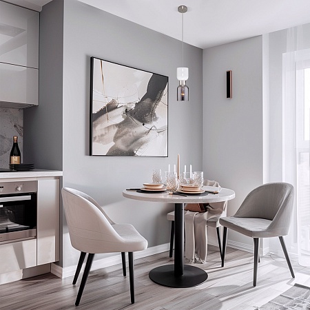 Подвесной акцентный светильник Eurosvet 50118/1 никель - фото