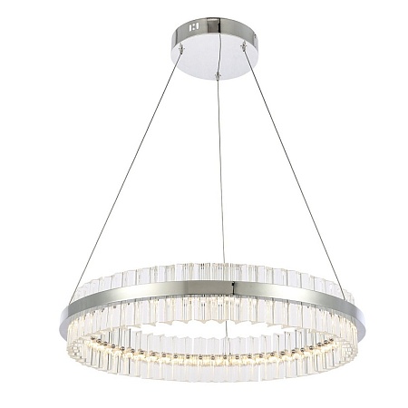 Светильник подвесной ST-Luce Хром/Прозрачный LED 1*44W 3000K SL383.113.01 - фото
