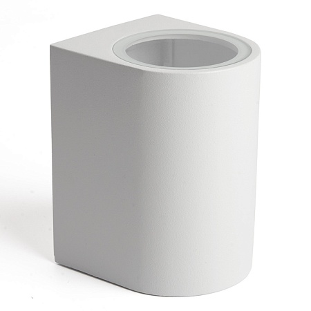 Светильник садово-парковый Feron DH014,на стену, GU10 230V, белый - фото