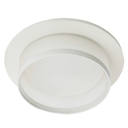 Светильник встраиваемый Feron DL500 потолочный GX53 белый круг - фото