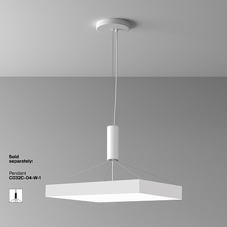 Потолочный светильник Technical Zon C032CL-90W4K-SQ-W - фото