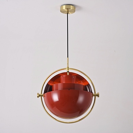 Люстра Louis Weisdorff Gubi Multi-Lite Pendant Red Imperiumloft 123431-22 - фото