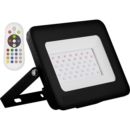 Светодиодный прожектор Feron LL-611 IP65 20W RGB - фото