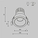 Встраиваемый светильник Technical DL115-10W-2.7K-B - фото